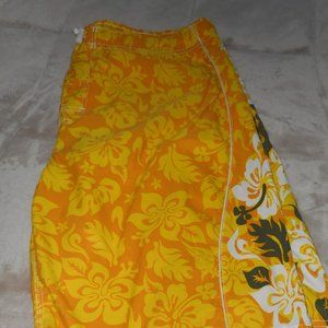 Men's Yellow Swim Trunks by Blue I
